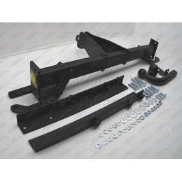 S-368 STEINHOF Фаркоп на Subaru Outback 2009-2015. Требуется подрезка бампера. Тип шара: A. Нагрузки: 2000/85 кг, масса фаркопа 17,3 кг (без электрики в комплекте)