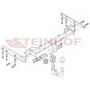 S-369 STEINHOF Фаркоп на Subaru Outback 2009-2015. Требуется подрезка бампера. Тип шара: AV (вертикальное быстросъемное крепление шара на ключе). Нагрузки: 2000/85 кг, масса фаркопа 21,4 кг (без электрики в комплекте)