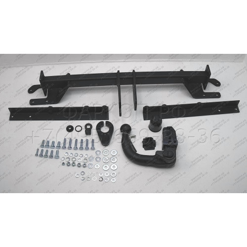 S-369 STEINHOF Фаркоп на Subaru Outback 2009-2015. Требуется подрезка бампера. Тип шара: AV (вертикальное быстросъемное крепление шара на ключе). Нагрузки: 2000/85 кг, масса фаркопа 21,4 кг (без электрики в комплекте)