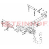 S-373 STEINHOF Фаркоп на Subaru Impreza хетчбек 5 дверей (кроме WRX) 2007-2012. Требуется подрезка бампера. Тип шара: AV (вертикальное быстросъемное крепление шара на ключе). Нагрузки: 1600/75 кг, масса фаркопа 17,5 кг (без электрики в комплекте)