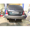 FA 0140-E Бизон Фаркоп на Subaru Forester 1997-2008 без подрезки бампера. Тип шара: E (легкосъемный шар под квадрат). Нагрузки: 2800/120 кг. Не комплектуется электрикой