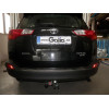 T061C GALIA Полностью оцинкованный фаркоп на Toyota RAV4 2013-2019. Тип шара: C (горизонтальный съемный). Минимальная подрезка бампера. Нагрузки: 2000/90 кг, масса фаркопа 24,47 кг
