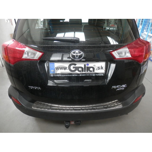 T061C GALIA Полностью оцинкованный фаркоп на Toyota RAV4 2013-2019. Тип шара: C (горизонтальный съемный). Минимальная подрезка бампера. Нагрузки: 2000/90 кг, масса фаркопа 24,47 кг
