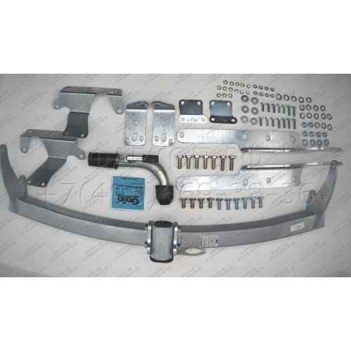 T061C GALIA Полностью оцинкованный фаркоп на Toyota RAV4 2013-2019. Тип шара: C (горизонтальный съемный). Минимальная подрезка бампера. Нагрузки: 2000/90 кг, масса фаркопа 24,47 кг