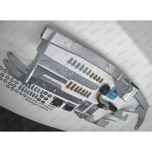T061C GALIA Полностью оцинкованный фаркоп на Toyota RAV4 2013-2019. Тип шара: C (горизонтальный съемный). Минимальная подрезка бампера. Нагрузки: 2000/90 кг, масса фаркопа 24,47 кг