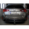 T062A GALIA Полностью оцинкованный фаркоп на Toyota Auris универсал 2013-2018. Подрозетник убирается за бампер. Тип шара: A. Установка без снятия и выреза бампера. Нагрузки: 1600/75 кг, масса фаркопа 16,82 кг
