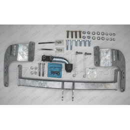 T071A GALIA Полностью оцинкованный фаркоп на Toyota Land Cruiser 200 2008-2021, Lexus LX 2008-2021. Тип шара: A. Установка без снятия и выреза бампера. Нагрузки: 3500/140 кг, м