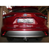 T077C GALIA Полностью оцинкованный фаркоп на Toyota Highlander 2021-. Тип шара: C (горизонтальный съемный). Без подрезки бампера. Нагрузки: 2200/100 кг, масса фаркопа 20,67 кг