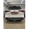 T077C GALIA Полностью оцинкованный фаркоп на Toyota Highlander 2021-. Тип шара: C (горизонтальный съемный). Без подрезки бампера. Нагрузки: 2200/100 кг, масса фаркопа 20,67 кг