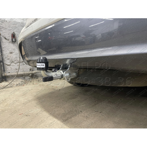 T077C GALIA Полностью оцинкованный фаркоп на Toyota Highlander 2021-. Тип шара: C (горизонтальный съемный). Без подрезки бампера. Нагрузки: 2200/100 кг, масса фаркопа 20,67 кг