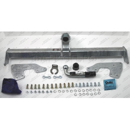 T078C GALIA Полностью оцинкованный фаркоп на Toyota Hilux 2015-, JAC T6 2021-, JAC T8 2018-, JAC Т8 Pro 2023-, Sollers ST6 2023-, Sollers ST8 2025-. Тип шара: C (горизонтальный съемный). Устан