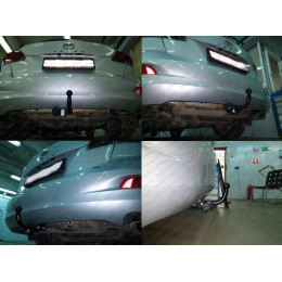 T118-A Лидер-плюс ТСУ для Toyota Venza 2008-2013, 2013-2016 без снятия и выреза бампера. Нагрузки: 1500/75 кг, масса фаркопа 18,18 кг (без электрики в комплекте)