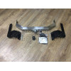 TCU00046 ТСС Фаркоп на Toyota Land Cruiser 200 Executive/Executive Lounge 2016-2021, Toyota Land Cruiser 200 TRD 2019-2021 с накладкой с надписью Toyota без подрезки бампера. Тип шара: F. Нагрузки: 1500/100 кг