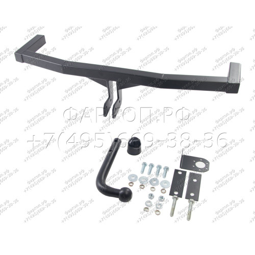 H.T45.A HALTY Фаркоп на Toyota Corona Premio 1996-2001, Toyota Carina T210 1996-2001. Требуется подрезка бампера. Тип шара: A. Нагрузки: 500/50 кг, масса фаркопа 12,9 кг