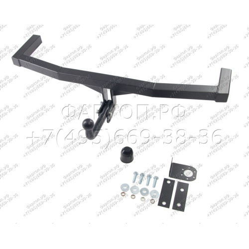 H.T45.A HALTY Фаркоп на Toyota Corona Premio 1996-2001, Toyota Carina T210 1996-2001. Требуется подрезка бампера. Тип шара: A. Нагрузки: 500/50 кг, масса фаркопа 12,9 кг
