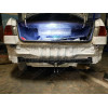 H.T45.A HALTY Фаркоп на Toyota Corona Premio 1996-2001, Toyota Carina T210 1996-2001. Требуется подрезка бампера. Тип шара: A. Нагрузки: 500/50 кг, масса фаркопа 12,9 кг