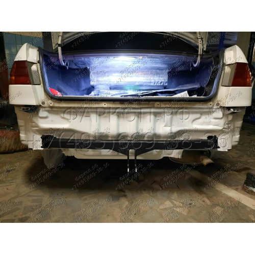 H.T45.A HALTY Фаркоп на Toyota Corona Premio 1996-2001, Toyota Carina T210 1996-2001. Требуется подрезка бампера. Тип шара: A. Нагрузки: 500/50 кг, масса фаркопа 12,9 кг