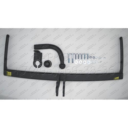 V-068 STEINHOF Фаркоп на Volkswagen Golf Cross 2007-2014. Требуется подрезка бампера. Тип шара: A. Нагрузки: 1800/100 кг, масса фаркопа 16 кг (без электрики в комплекте)