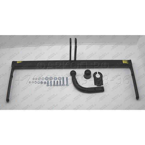 V-068 STEINHOF Фаркоп на Volkswagen Golf Cross 2007-2014. Требуется подрезка бампера. Тип шара: A. Нагрузки: 1800/100 кг, масса фаркопа 16 кг (без электрики в комплекте)