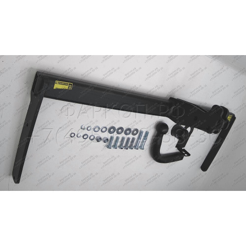 V-068 STEINHOF Фаркоп на Volkswagen Golf Cross 2007-2014. Требуется подрезка бампера. Тип шара: A. Нагрузки: 1800/100 кг, масса фаркопа 16 кг (без электрики в комплекте)