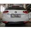 V081A GALIA Полностью оцинкованный фаркоп на Volkswagen Passat B8 седан/универсал 08/2014-2023, в т.ч. Alltrack B8 2015-2023, Skoda Superb 3 седан/универсал 03/2015-2024. Подрозетник убирается за бампер. Тип шара: A. Невидимый вырез бампера. Нагрузки: 220