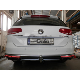 V081A GALIA Полностью оцинкованный фаркоп на Volkswagen Passat B8 седан/универсал 08/2014-2023, в т.ч. Alltrack B8 2015-2023, Skoda Superb 3 седан/универсал 03/2015-2024. Подрозетник 
