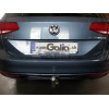 V081A GALIA Полностью оцинкованный фаркоп на Volkswagen Passat B8 седан/универсал 08/2014-2023, в т.ч. Alltrack B8 2015-2023, Skoda Superb 3 седан/универсал 03/2015-2024. Подрозетник убирается за бампер. Тип шара: A. Невидимый вырез бампера. Нагрузки: 220