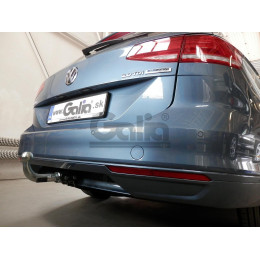 V081A GALIA Полностью оцинкованный фаркоп на Volkswagen Passat B8 седан/универсал 08/2014-2023, в т.ч. Alltrack B8 2015-2023, Skoda Superb 3 седан/универсал 03/2015-2024. Подрозетник 