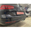 V081A GALIA Полностью оцинкованный фаркоп на Volkswagen Passat B8 седан/универсал 08/2014-2023, в т.ч. Alltrack B8 2015-2023, Skoda Superb 3 седан/универсал 03/2015-2024. Подрозетник убирается за бампер. Тип шара: A. Невидимый вырез бампера. Нагрузки: 220