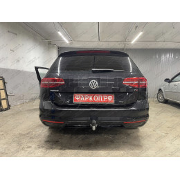 V081A GALIA Полностью оцинкованный фаркоп на Volkswagen Passat B8 седан/универсал 08/2014-2023, в т.ч. Alltrack B8 2015-2023, Skoda Superb 3 седан/универсал 03/2015-2024. Подрозетник 