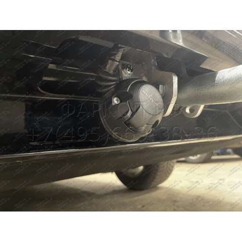 V081A GALIA Полностью оцинкованный фаркоп на Volkswagen Passat B8 седан/универсал 08/2014-2023, в т.ч. Alltrack B8 2015-2023, Skoda Superb 3 седан/универсал 03/2015-2024. Подрозетник убирается за бампер. Тип шара: A. Невидимый вырез бампера. Нагрузки: 220