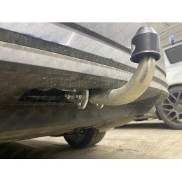 V081A GALIA Полностью оцинкованный фаркоп на Volkswagen Passat B8 седан/универсал 08/2014-2023, в т.ч. Alltrack B8 2015-2023, Skoda Superb 3 седан/универсал 03/2015-2024. Подрозетник 