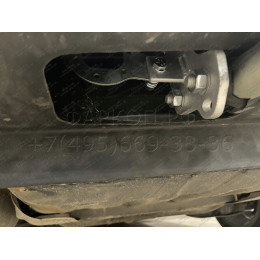 V081A GALIA Полностью оцинкованный фаркоп на Volkswagen Passat B8 седан/универсал 08/2014-2023, в т.ч. Alltrack B8 2015-2023, Skoda Superb 3 седан/универсал 03/2015-2024. Подрозетник 