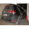V082V GALIA Полностью оцинкованный фаркоп на Volkswagen Touran 2015-. Подрозетник убирается за бампер. Тип шара: AV (вертикальное быстросъемное крепление шара на ключе). Установка без выреза бампера. Нагрузки: 2000/100 кг, масса фаркопа 15,72 кг