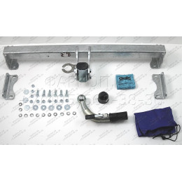 V089C GALIA Полностью оцинкованный фаркоп на Volvo S60 2019-, Volvo V60 2019-, Volvo S90 2016-, Volvo V90 2016-. Тип шара: C (горизонтальный съемный). Невидимый вырез бампера. 
