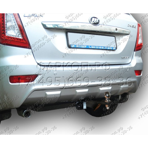 C105-AE Лидер-плюс ТСУ для Chery Tiggo (FL) 2011-2014, ТагАЗ Vortex Tingo (FL) 2010-2013, Lifan X60 2011-2021 без снятия и выреза бампера. Тип шара: AE. Нагрузки: 1000/75 кг, масса фаркопа 14,52 кг (без электрики в комплекте)