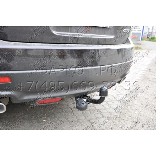 4527-A ORIS Фаркоп на Mazda CX-9 2007-2012 без выреза бампера. Тип шара: A. Нагрузки: 1500/50 кг, масса фаркопа 16,5 кг (без электрики в комплекте)