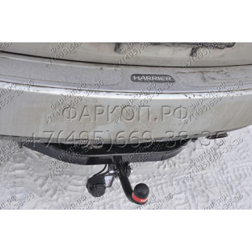 3041-A ORIS Фаркоп на Lexus RX 2003-2009, Toyota Highlander 2003-2009 без выреза в бампере. Тип шара: A. Нагрузки: 1500/75 кг, масса фаркопа 19,6 кг (без электрики в комплекте)