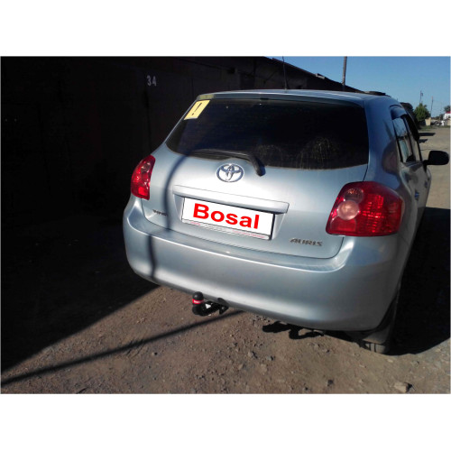 3059-A ORIS Фаркоп на Toyota Auris хетчбек 2007-2013. Необходима подрезка бампера. Тип шара: A. Нагрузки: 1500/50 кг, масса фаркопа 14,9 кг (без электрики в комплекте)