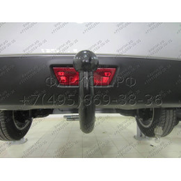 4373-A ORIS Фаркоп на Nissan Almera 2013-2018 без выреза бампера. Тип шара: A. Нагрузки: 1200/75 кг, масса фаркопа 16,9 кг (без электрики в комплекте)