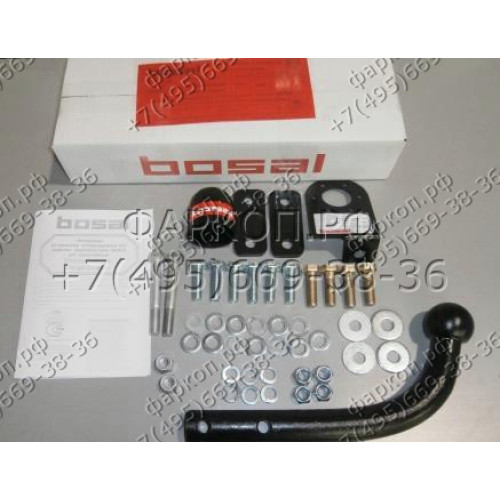4816-A ORIS Фаркоп на Chrysler Grand Voyager 2001-2008, Dodge Caravan 2001-2008 без выреза в бампере. Тип шара: A. Нагрузки: 1500/75 кг, масса фаркопа 16,8 кг (без электрики в комплекте)