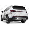F.2315.001 BERG Фаркоп на Hyundai Santa Fe 2021-2023. Требуется подрезка бампера. Тип шара: A. Нагрузки: 2000/75 кг, масса фаркопа 18 кг (без электрики в комплекте)