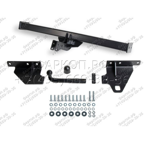 F.4113.002 BERG Фаркоп на Nissan X-Trail T32 2015-2022 без подрезки бампера. Тип шара: A. Нагрузки: 1500/75 кг, масса фаркопа 23 кг (без электрики в комплекте)