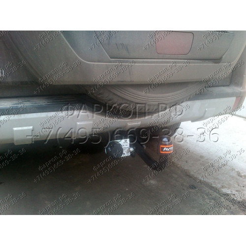 MI 26 AVTOS Фаркоп на Mitsubishi Pajero IV 3/5 дверей 2007-2020, Mitsubishi Pajero III 3/5 дверей 2000-2007 без подрезки бампера. Тип шара: A. Нагрузки: 2000/100 кг, масса фаркопа 19 кг (без электрики в комплекте)