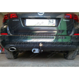 OP 05 AVTOS Фаркоп на Opel Astra J хетчбек 5 дверей 2009-2015. Необходима подрезка бампера. Тип шара: A. Нагрузки: 1500/75 кг, масса фаркопа 20 кг (без электрики в 