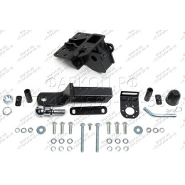 F.5716.001 BERG Фаркоп на Toyota Land Cruiser 300 2021-. Требуется подрезка бампера. Тип шара: E. Нагрузки: 2500/120 кг, масса фаркопа 10,5 кг (без электрики в комплекте)