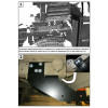 F.6211.001 BERG Фаркоп на GAZelle Next фургон 2016- (ГАЗ A31R22-A31R36; ГАЗ A32R22-A32R36) без снятия и подрезки бампера. Тип шара: E. Нагрузки: 2000/75 кг, масса фаркопа 25 кг (без электрики в комплекте)