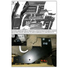 F.6211.001 BERG Фаркоп на GAZelle Next фургон 2016- (ГАЗ A31R22-A31R36; ГАЗ A32R22-A32R36) без снятия и подрезки бампера. Тип шара: E. Нагрузки: 2000/75 кг, масса фаркопа 25 кг (без электрики в комплекте)