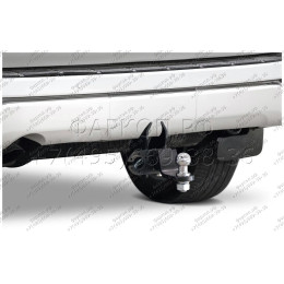F.5716.001 BERG Фаркоп на Toyota Land Cruiser 300 2021-. Требуется подрезка бампера. Тип шара: E. Нагрузки: 2500/120 кг, масса фаркопа 10,5 кг (без электрики в комплекте)