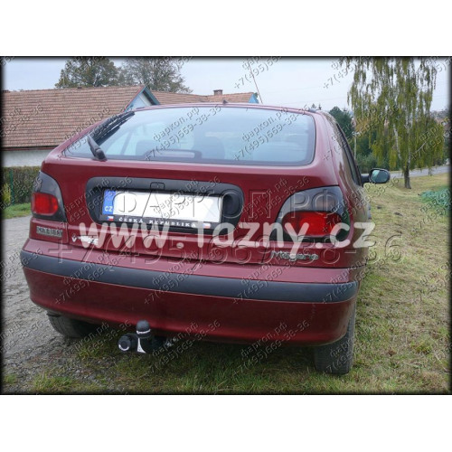 R-108 STEINHOF Фаркоп на Renault Megane II хетчбек 3/5 дверей 11/2002-2009, Renault Megane II Scenic 07/2003-2009, Renault Megane II Grand Scenic 04/2004-2009 без подрезки бампера. Тип шара: A. Нагрузки: 1350/75 кг, масса фаркопа 19,4 кг (без электрики в 